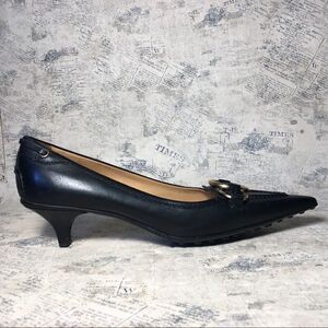 The Original Car Shoe black leather PRADA brand